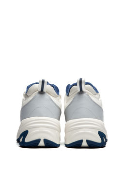 Кроссовки повседневные утепленные Бежевый/Серый/Синий