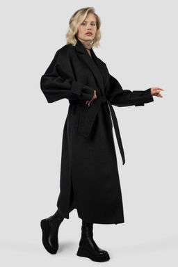 01-12013 Пальто женское демисезонное (пояс) - El podio фото 4