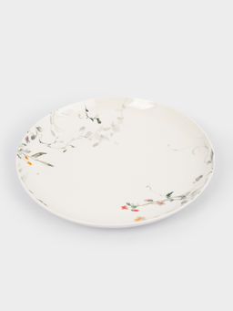 Тарелка обеденная, 27 см, фарфор N, белая, Цветы и листья, Primrose - Anna lafarg фото 3