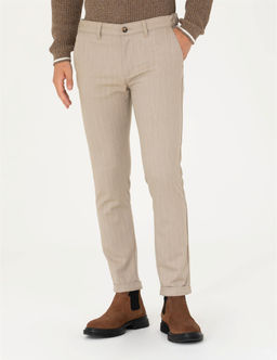 Vizon Slim Fit Kanvas Pantolon