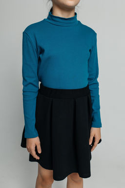 Водолазка Руми, ка/нач, цвет Бирюза, 94%х/б,6%лайкра