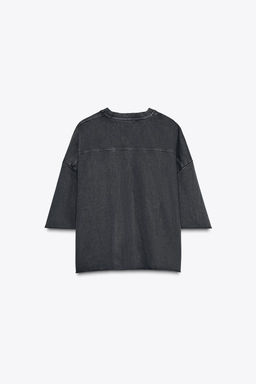 WASHED-EFFECT PLUSH SWEATSHIRT - Zara фото 22