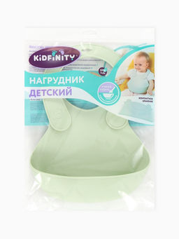 Нагрудник детский, зеленый