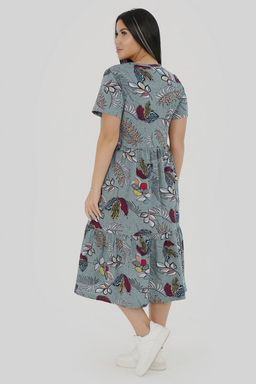 Платье женское арт. Пл-25 зеленое - Милана фото 4