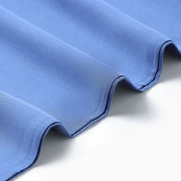 Постельное бельё евро «Этель», модал, синее