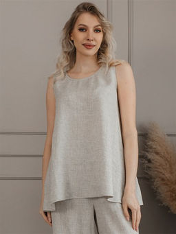 майка лен 73%, вискоза 27% - Волтри фото 3