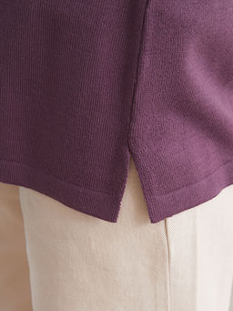 Bisiklet Yaka Ta?l? Kad?n Triko Kazak