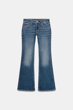 TRF BOOTCUT LOW-RISE JEANS WITH POCKETS - Zara фото 6