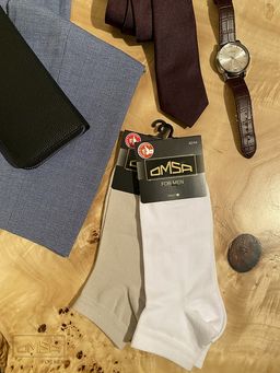 OMSA CLASSIC 201 носки муж. - grigio chiaro  фото 2