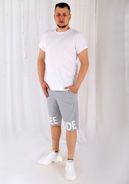 Футболка мужская белая - Марлен фото 3