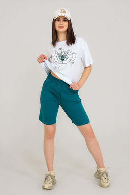 Шорты Натали 21586 из хлопка с полиэстером  фото 12