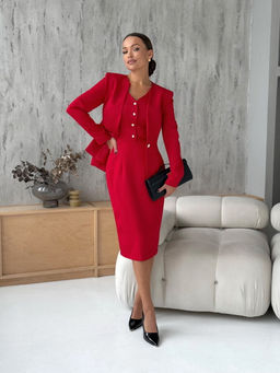 Костюм DilanaVIP 2106 красный