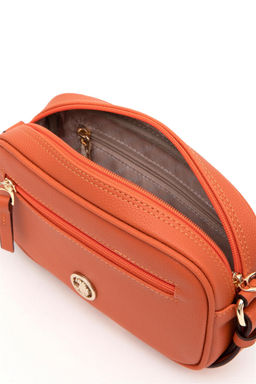 U. S. Polo Assn / Женская оранжевая сумка через плечо - U.s. polo assn фото 5
