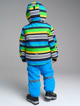 32212013 Комплект текстильный для мальчиков: куртка, полукомбинезон, голубой - Playtoday фото 2