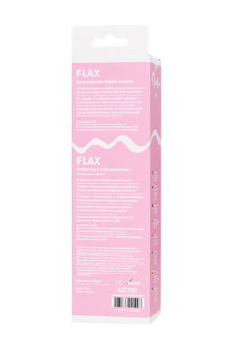 Рельефный вибратор с клиторальной стимуляцией Flovetta Flax, силикон, голубой, 17,5 см - Flovetta by toyfa фото 9