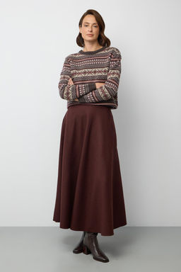 ЕВ 30282/ш/шоколад джемпер жен