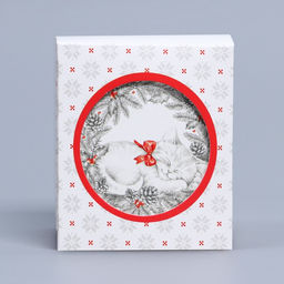 Цена за 5 шт. Бонбоньерка новогодняя «С Новым годом!», 6×7×6 см