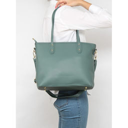 Сумка женская искусственная кожа YDR-3196, 1отд+карм/перег. зеленый SALE 257515 - Adelia фото 5