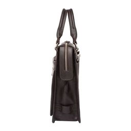 Кожаная деловая сумка для ноутбука Halston Black - Lakestone фото 14