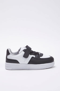 Trendyol Shoes Beyaz Renk Bloklu C?rt Bantl? Ve Bagc?kl? Erkek Cocuk Kids Spor Ayakkab? TAKSS25SN00042 - Trendyolmilla фото 6