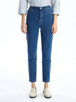 Straight Fit Kad?n Jean Pantolon
