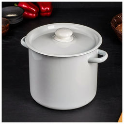 ЭМ_Кастрюля 5,5л цилин. без рисунка арт С41617, 41617п, 41617.3, 41617.3С, С41617 СГ СибТ/ОБКЛ