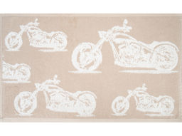 Полотенце махровое 6с104.511ж2 Мото-паттерн(лен3) 67х40см