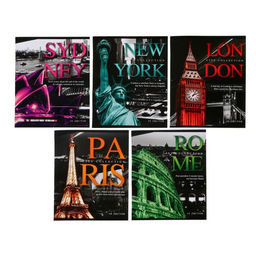 Цена за 5 шт. Тетрадь 48 листов в клетку Calligrata «Путешествие», МИКС