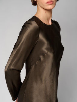 Платье женское 12411-35142 dark khaki - Eleganzza фото 6