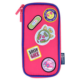 Пенал школьный Феникс+, арт.62349/ 24 НАШИВКИ  фото 2