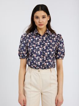 Блузка с рукавами-буфами OD-707-1 - Tantino фото 4