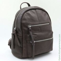 Женский кожаный рюкзак Sergio Valentini СА 2705/В коричневый