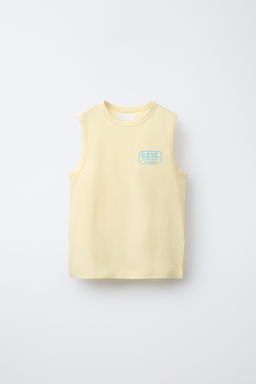 LOGO SLEEVELESS T-SHIRT