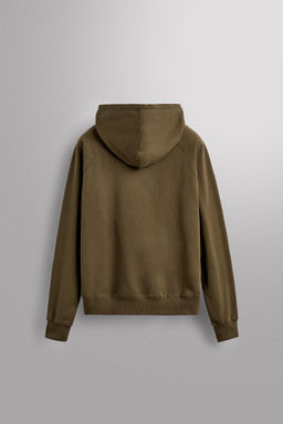 REGULAR FIT HOODIE SWEATSHIRT - Zara фото 2
