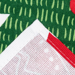 Набор новогодний кухонный новогодних полотенец Доляна Тепло Нового года 35?60 см-2 штуки, 100% хлопок, 160 г/м?