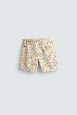 BA?ADOR MEDIO ESTAMPADO GEOM?TRICO / Crudo - Zara фото 7