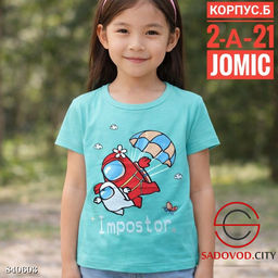 Детская футболка для девочки - Bruno фото 2