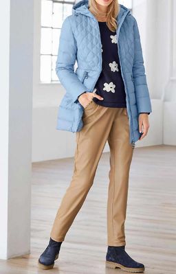 Куртка, голубая - Linea tesini фото 3