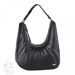 Сумка женская кожаная 99516 black Velina Fabbiano-Safena в Новосибирске