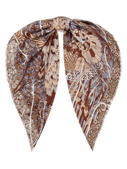 Платок жен. шелк+шерсть+мод 120х120 E16-8225-16 - Eleganzza фото 2