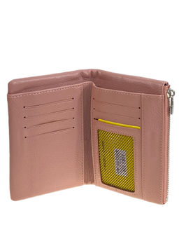 Женское портмоне из искусственной кожи, цвет розовый - Greta фото 2