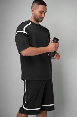 Мужской костюм оверсайз из футера двухнитки Happyfox  фото 25