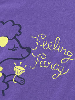 Футболка для девочки UD 1671 сиреневый - Mini maxi фото 2