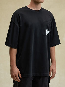 Оверсайз-футболка с принтом TRUST THE DOG - 0not1 фото 4