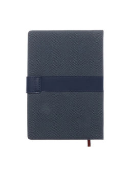 Ежедневник недатированный формат А5, с хлястиком, 112 листов, линия, пвх, синий - Simaland фото 13