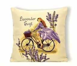 Леди Лаванда- гобеленовая наволочка 45х45 см - Гобеленглавснаб фото 2