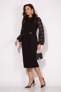 Платье Liliana 1477 черный фото 4