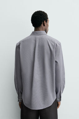 COTTON CHECKS SHIRT - Zara фото 13