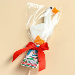 Леденец в форме гуся Гуси - проебуси вкус: груша, БЕЗ САХАРА, 25 г. - Simaland фото 4