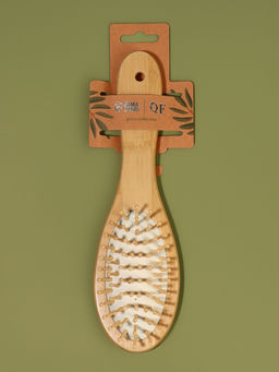 Расчёска массажная BAMBOO, бамбуковая, 23×6.5 см